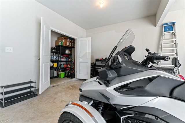 view of exercise room