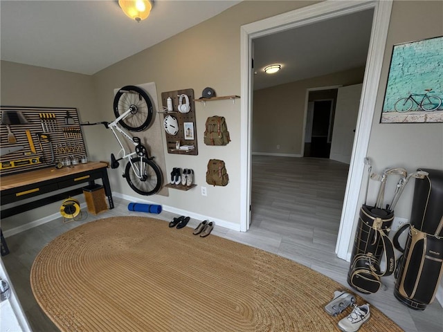 1929 Hazelwood Dr SE, Marietta, GA 30067 - workout room with baseboards