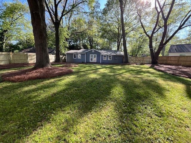 1929 Hazelwood Dr SE, Marietta, GA 30067 - view of fenced backyard