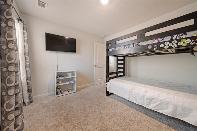 bedroom featuring carpet flooring