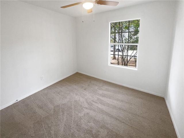 4727 Garden Hills Dr, Stone Mountain, GA 30083 - empty room featuring ceiling fan and carpet flooring