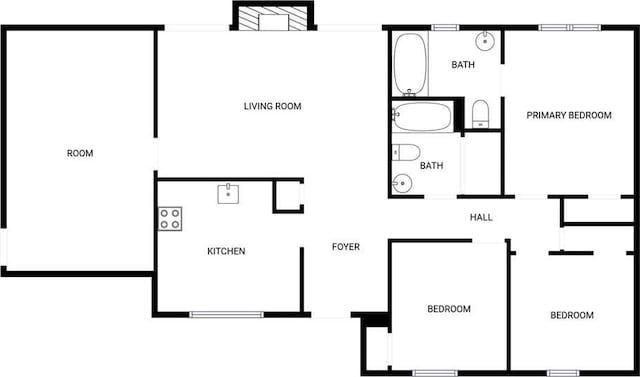 4727 Garden Hills Dr, Stone Mountain, GA 30083 - view of property floor plan