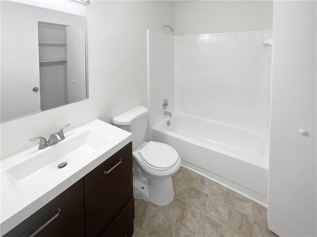 4727 Garden Hills Dr, Stone Mountain, GA 30083 - bathroom featuring shower / washtub combination and vanity