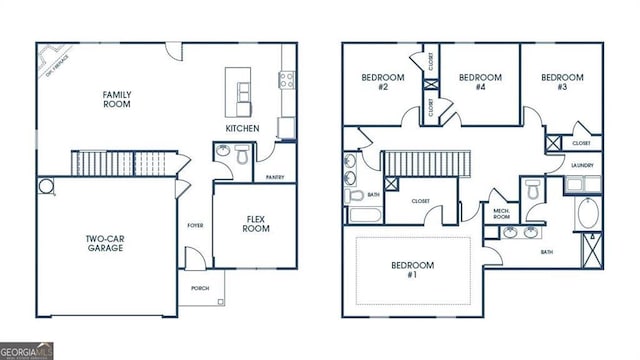 605 Lobelia Way, Locust Grove, GA 30248 - home floor plan