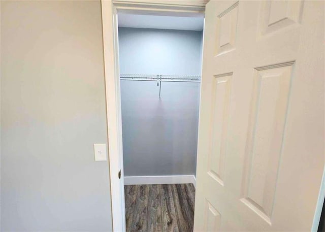 view of closet