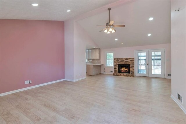 interior space with a paneled ceiling and tile patterned flooring