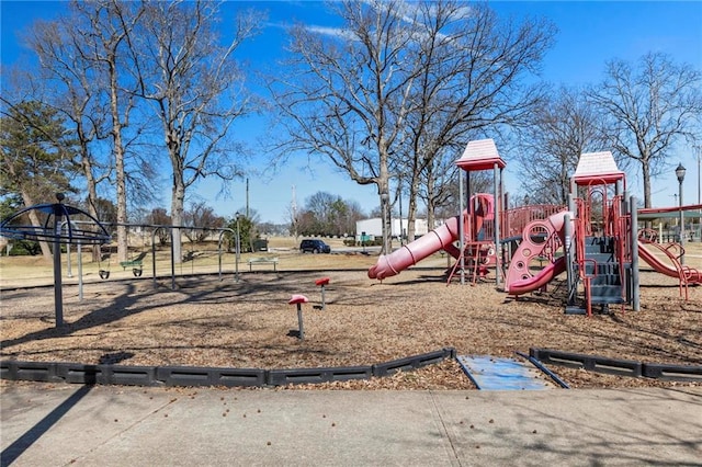 view of communal playground