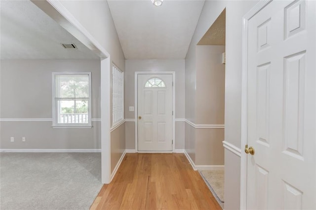 1980 Mcconnell Rd, Grayson, GA 30017 - entrance foyer with baseboards and light wood-style floors