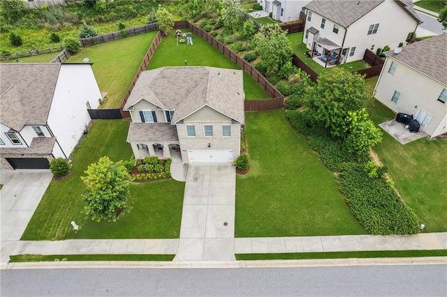 4020 Huron Dr, Cumming, GA 30028 - aerial perspective of suburban area