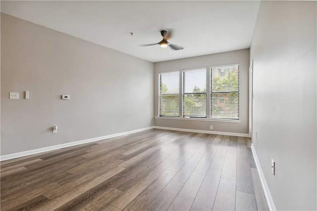 898 Oak St SW Unit 3228, Atlanta, GA 30310 - spare room featuring ceiling fan and wood finished floors