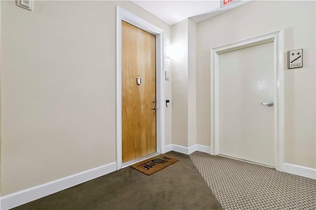 898 Oak St SW Unit 3228, Atlanta, GA 30310 - doorway to outside with carpet floors and baseboards