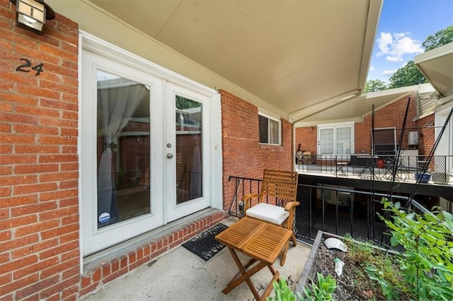 1822 N Rock Springs Rd NE Unit 24, Atlanta, GA 30324 - balcony featuring french doors