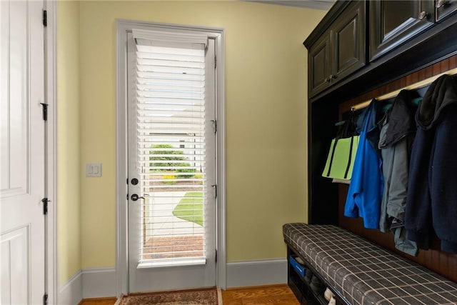 4645 Manor Dr, Gainesville, GA 30506 - mudroom featuring baseboards