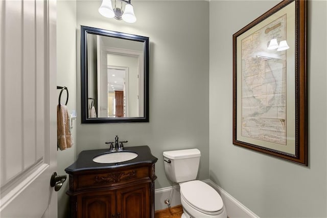 4645 Manor Dr, Gainesville, GA 30506 - bathroom featuring toilet and vanity