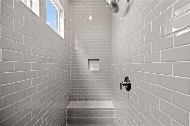 1101 Cooks Farm Way, Woodstock, GA 30189 - bathroom with tiled shower