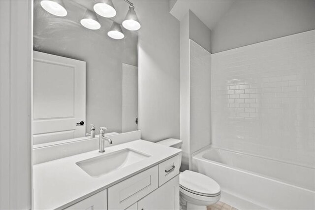 1101 Cooks Farm Way, Woodstock, GA 30189 - full bath featuring toilet, vanity, and  shower combination