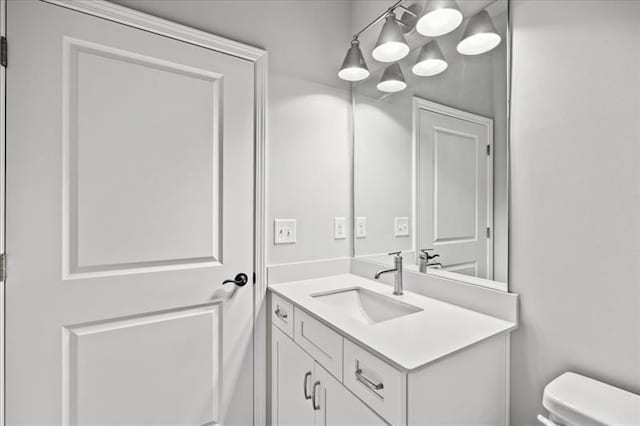 1101 Cooks Farm Way, Woodstock, GA 30189 - bathroom with toilet and vanity