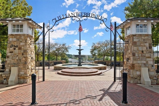 view of community
