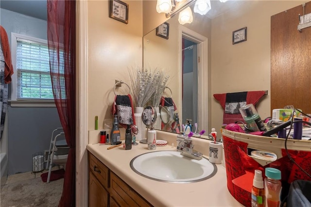 265 Forest Lake Dr, Covington, GA 30016 - bathroom with vanity and a bath