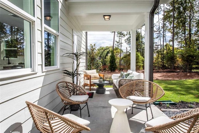 129 Henley St, Canton, GA 30114 - view of covered porch