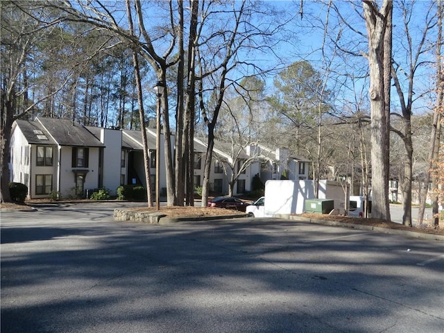 view of road