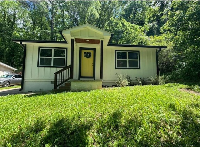 view of bungalow