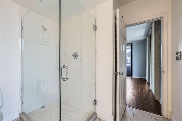 3481 Lakeside Dr NE Unit 1107, Atlanta, GA 30326 - bathroom featuring a stall shower