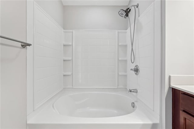 2785 Maple Park Pl, Cumming, GA 30041 - bathroom featuring tub / shower combination and vanity