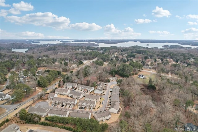 2785 Maple Park Pl, Cumming, GA 30041 - drone / aerial view featuring a water view
