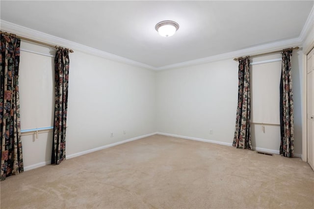 170 Mayfield Cir, Alpharetta, GA 30009 - carpeted empty room with crown molding and baseboards