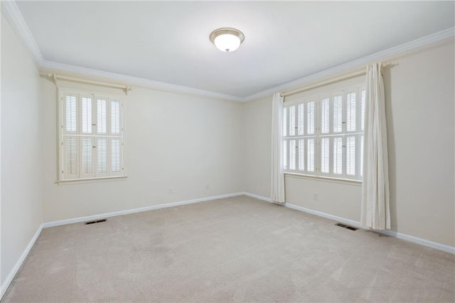 170 Mayfield Cir, Alpharetta, GA 30009 - empty room featuring ornamental molding, carpet, healthy amount of natural light, and baseboards