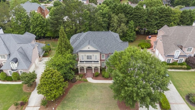 1565 Briergate Dr, Duluth, GA 30097 - aerial perspective of suburban area