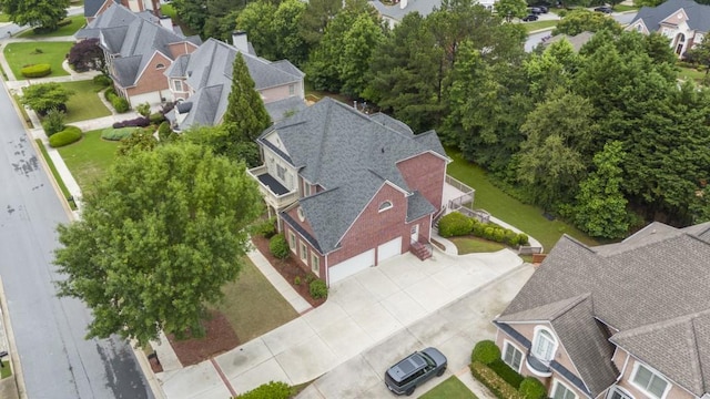 1565 Briergate Dr, Duluth, GA 30097 - aerial perspective of suburban area