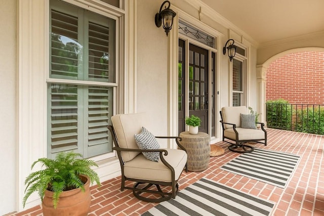 1565 Briergate Dr, Duluth, GA 30097 - view of covered porch