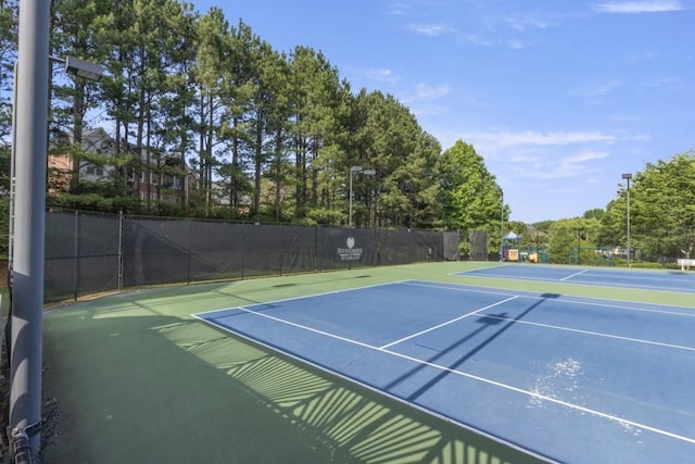1565 Briergate Dr, Duluth, GA 30097 - view of tennis court featuring community basketball court