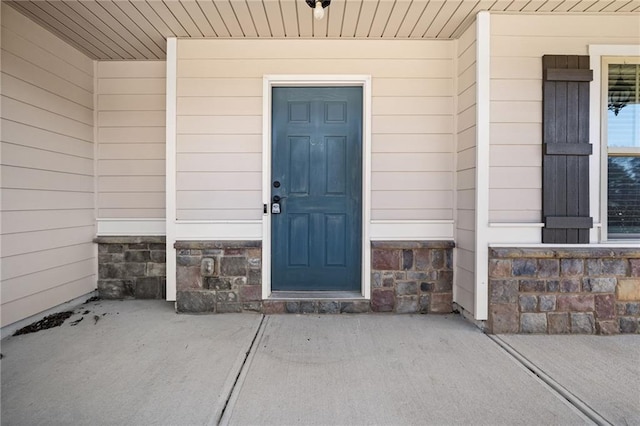 view of entrance to property