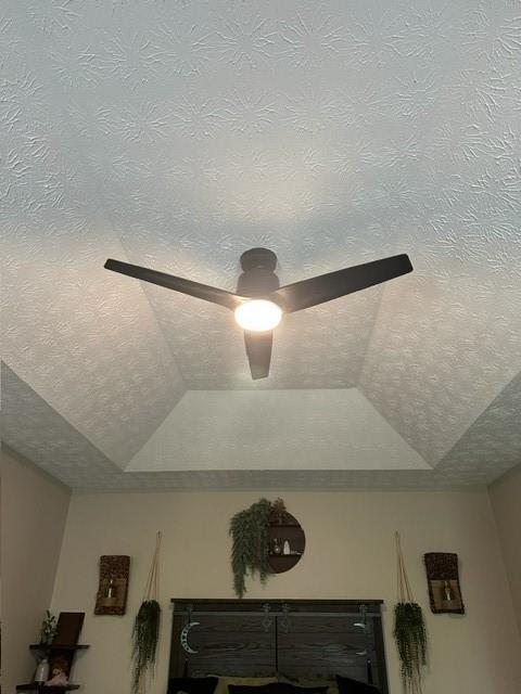 room details with a ceiling fan