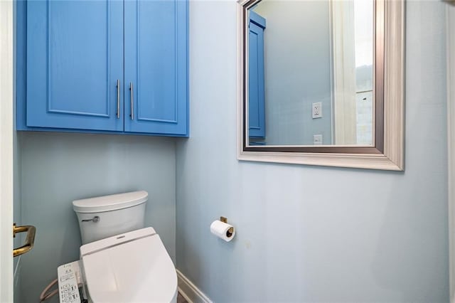 bathroom with toilet