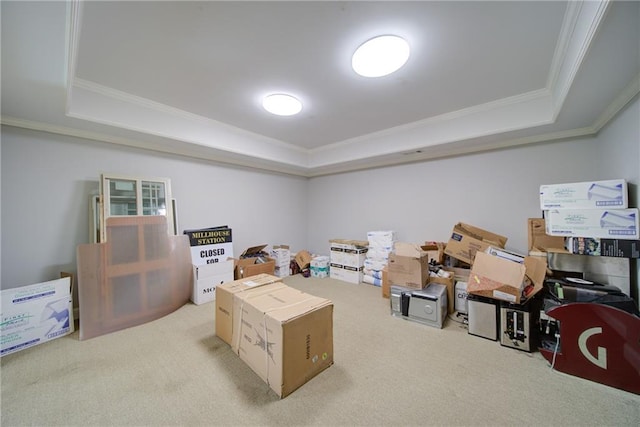 334 Glenn Abby Ln, Pendergrass, GA 30567 - basement featuring carpet and crown molding