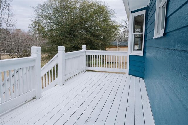 110 Fox Meadow Dr, Covington, GA 30016 - view of wooden deck