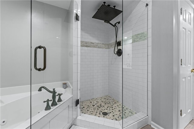 3636 Habersham Rd NW Unit 2101, Atlanta, GA 30305 - full bath with a shower stall and a bath