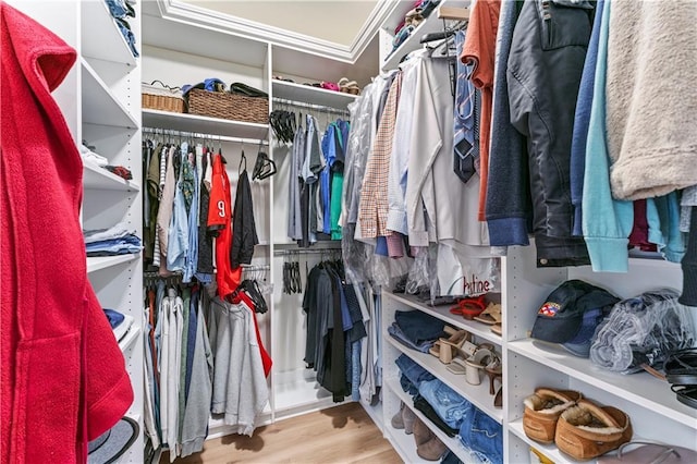 3636 Habersham Rd NW Unit 2101, Atlanta, GA 30305 - spacious closet featuring wood finished floors