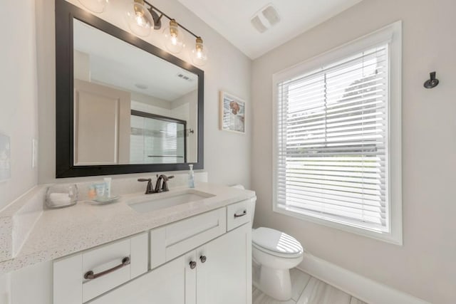 4230 Old Cherokee St, Acworth, GA 30101 - bathroom with vanity and a stall shower
