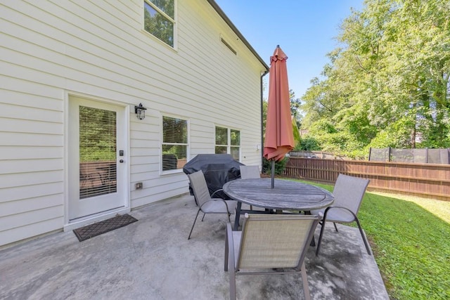 4230 Old Cherokee St, Acworth, GA 30101 - view of patio with outdoor dining area and area for grilling