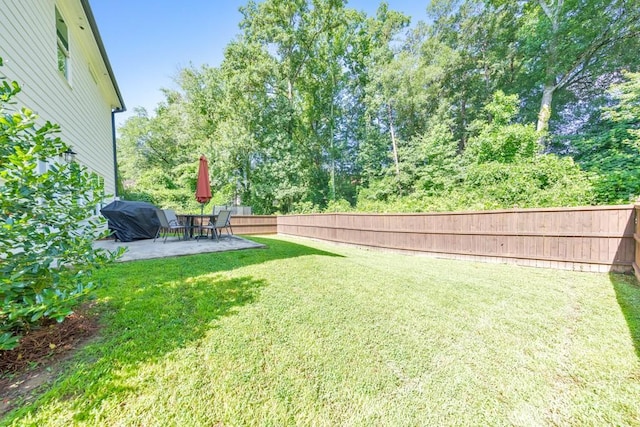 4230 Old Cherokee St, Acworth, GA 30101 - fenced backyard with a patio
