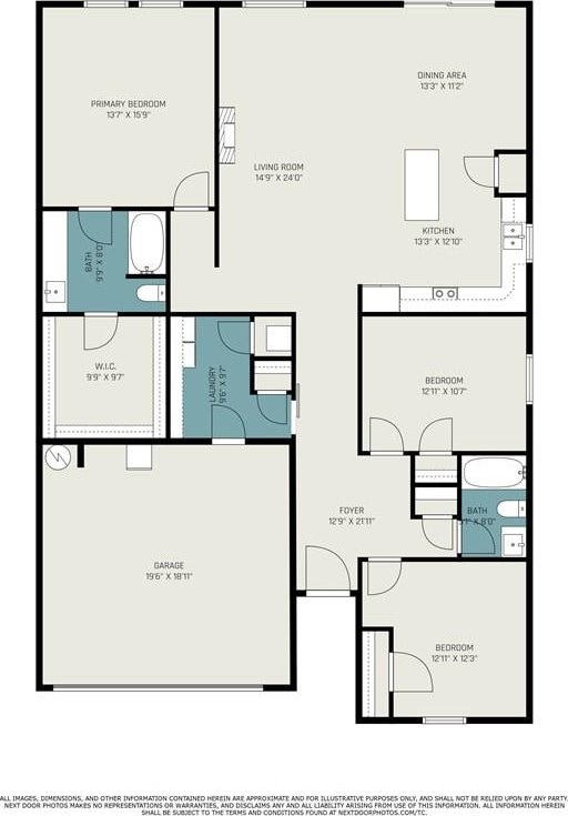 23 Stable Gate Dr, Cartersville, GA 30120 - view of room layout