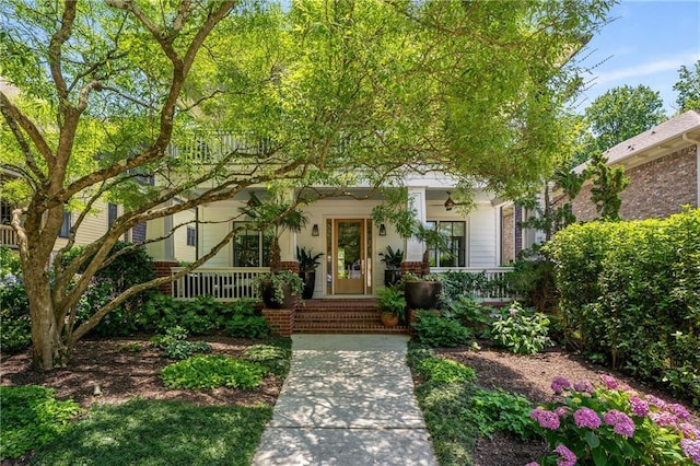 1601 Marlbrook Dr NE, Atlanta, GA 30307 - view of front of home featuring covered porch
