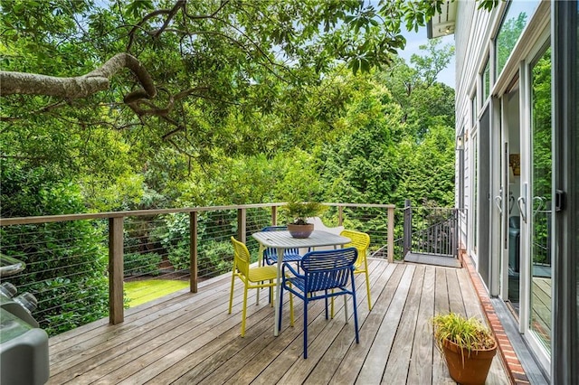 1601 Marlbrook Dr NE, Atlanta, GA 30307 - view of deck