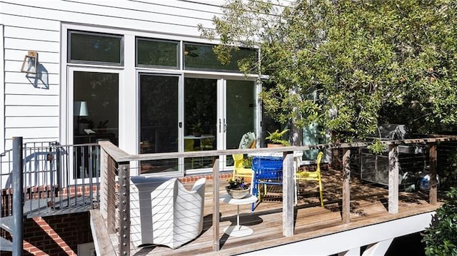 1601 Marlbrook Dr NE, Atlanta, GA 30307 - view of deck