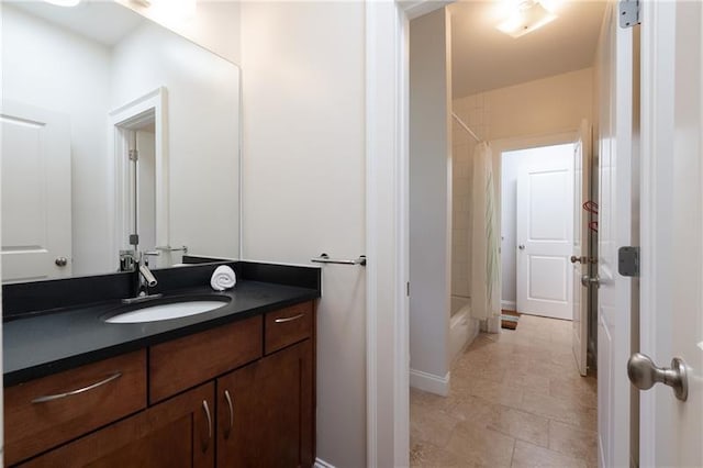 1601 Marlbrook Dr NE, Atlanta, GA 30307 - bathroom featuring vanity and shower / bath combo